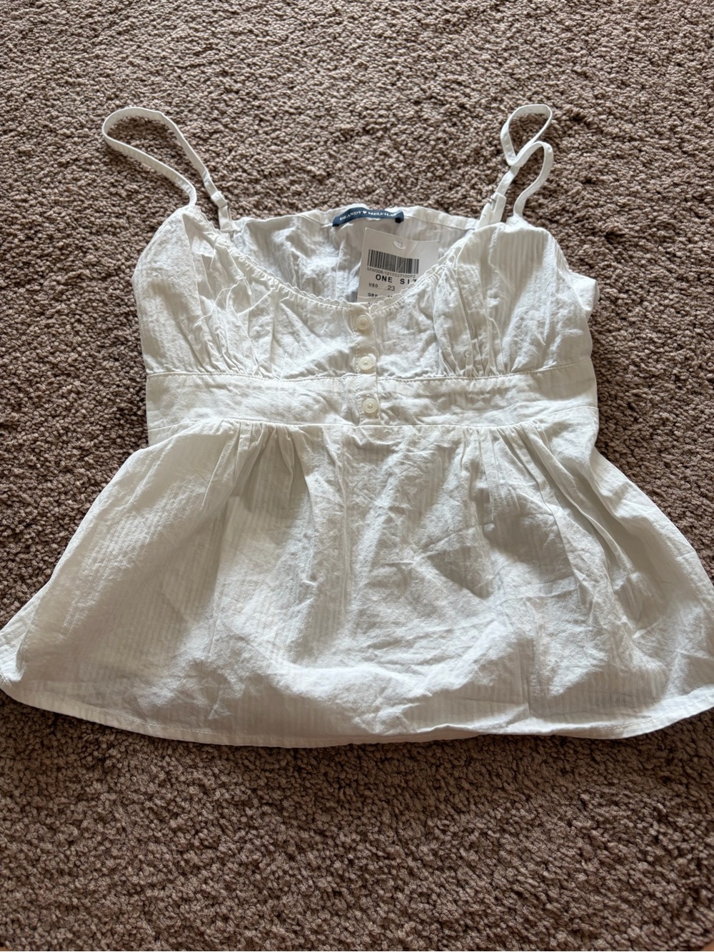 Brandy Melville NWT White Tank Top -